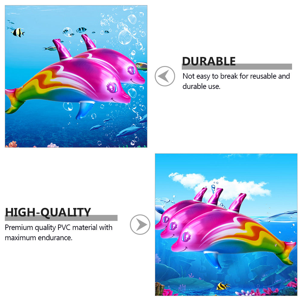 2pcs Big Inflatable Dolphin Toys P961690
