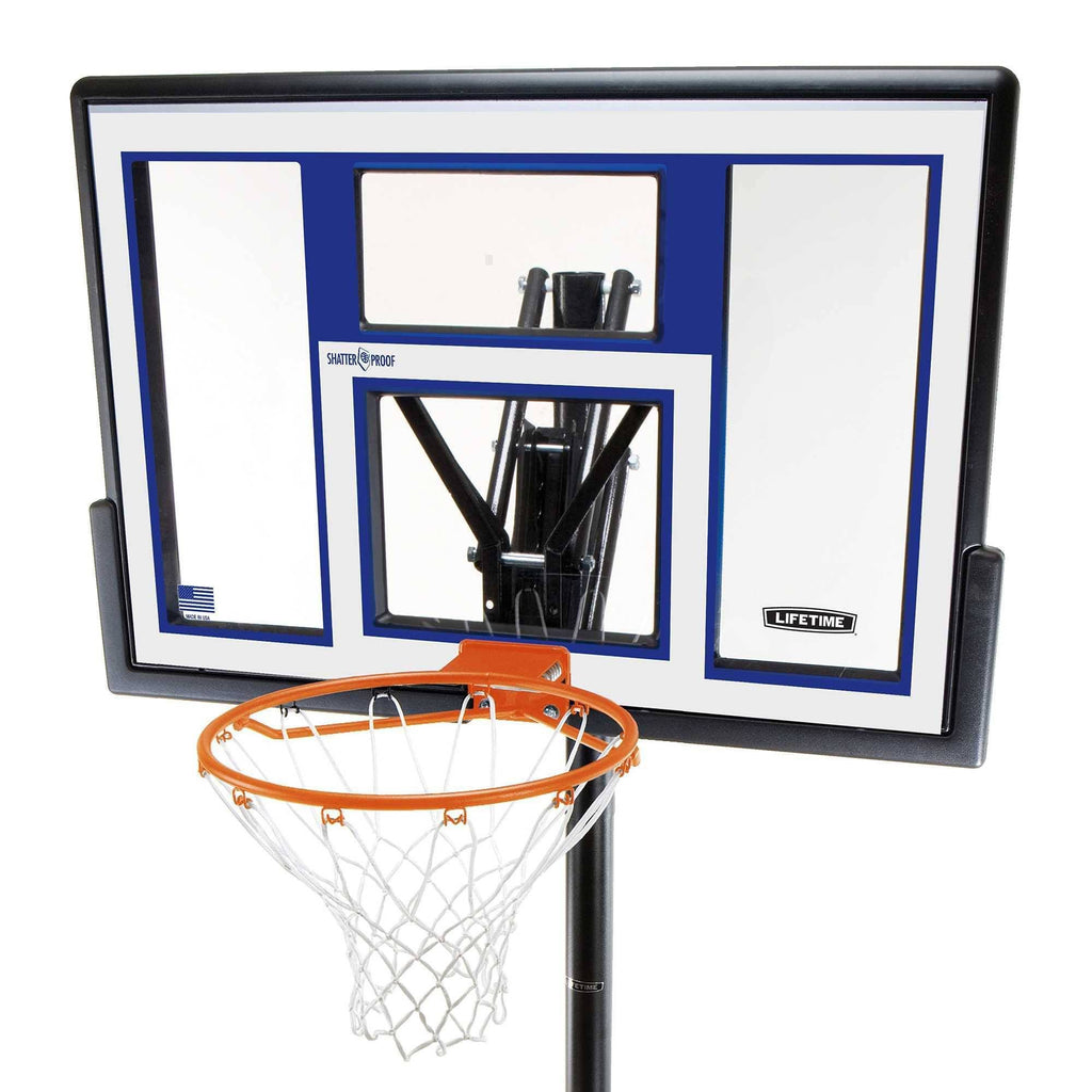 48-Inch Polycarbonate Portable Basketball Hoop O340837