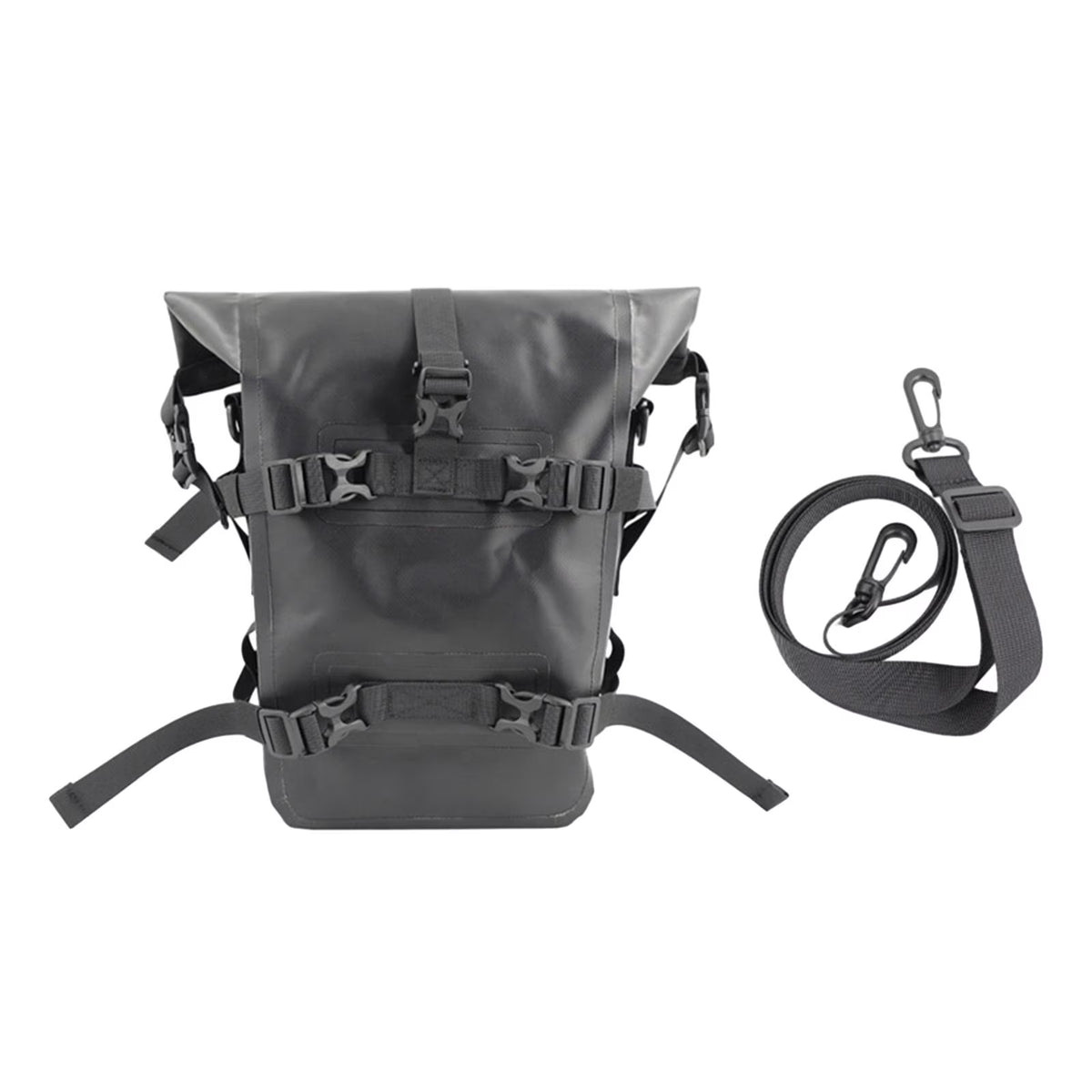 Universal Motorcycle Saddle Bag with Shoulder Strap F344