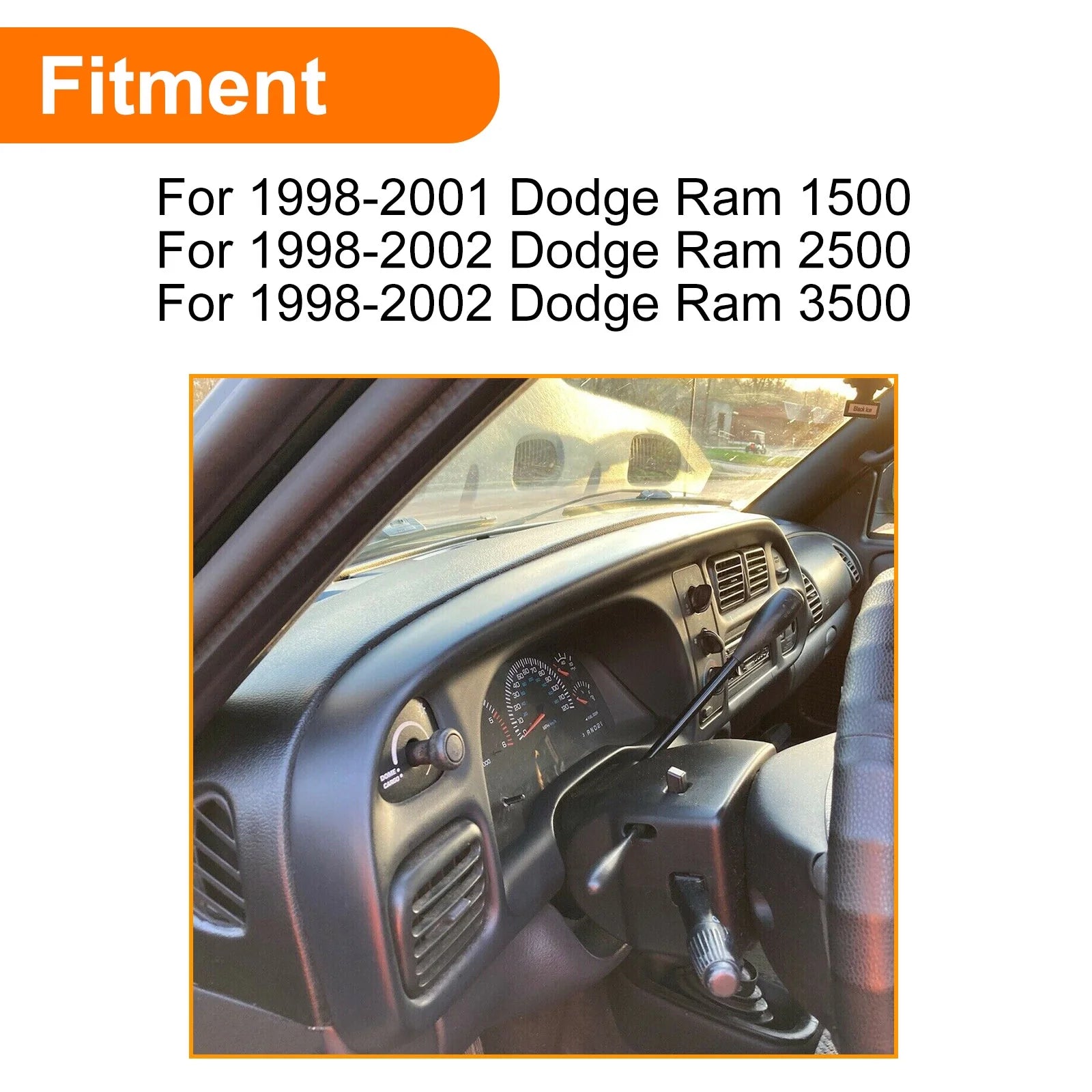 Molded Dashboard Cap Cover with Dash Bezel G4089