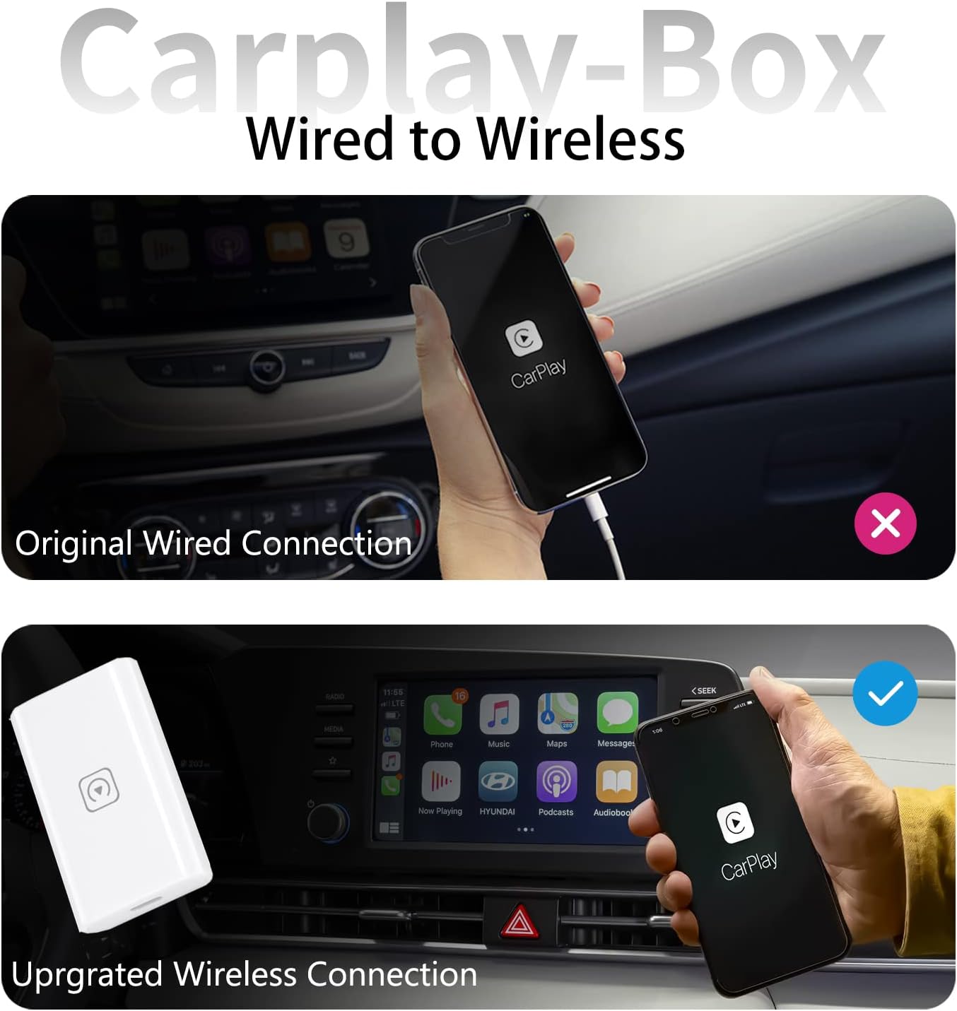 Wireless CarPlay Adapter Pack of 2 T591306